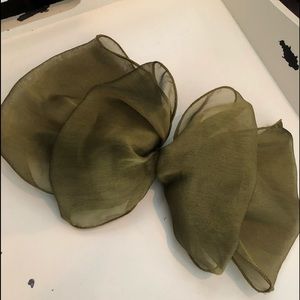 Chiffon ... hair bow